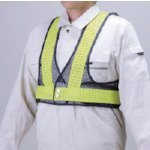 【未当てはめる】【中古】社会的単位 風抜けメッシュショートベスト紺黄(HO-614) 379-622 安全性のある限りない