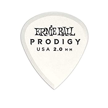 【未使用】【中古】 ERNIEBALL ピック Prodigy Picks White Mini 2.0mm 6枚セット #9203
