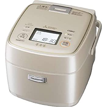【中古-非常に良い】三菱 IHジャー炊飯器（3.5合炊き） 白和三盆MITSUBISHI 本炭釜 NJ-SW069-W