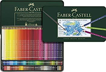 【中古】ファーバーカステル アルブレヒト デューラー水彩画色鉛筆書き割り 120色 缶入 117511
