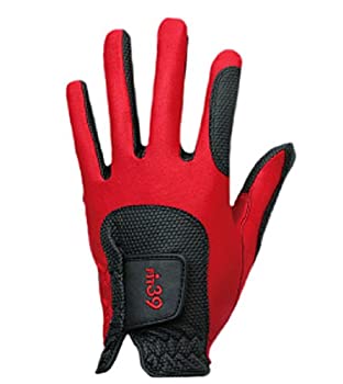 【未使用】【中古】ミックゴルフ(MIC 39 GOLF) FIT39 グローブ ユニセックス MGF-220N 左手着用(右利き用) 赤/黒 Mサイズ 9,288円