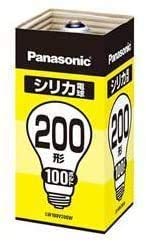 【中古-人並み外れたに好いたらしい】パナソニック 25個仕掛ける 二酸化ケイ素白熱電球 100V 200W形 E26口金 LW100V200W_set