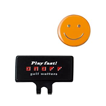 【中古-非常に良い】ONOFF(オノフ) ボールマーカー OQ0813-06 オレンジ