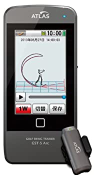 【中古】ユピテル(YUPITERU)ATLASゴルフスイングトレーナー NobmaruGST-5Arc