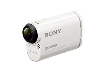 【中古】SONY テレビカメラ 行動カム AS100V ウォータープルーフケース付 HDR-AS100V