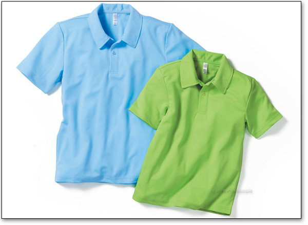 red blue green yellow polo shirt
