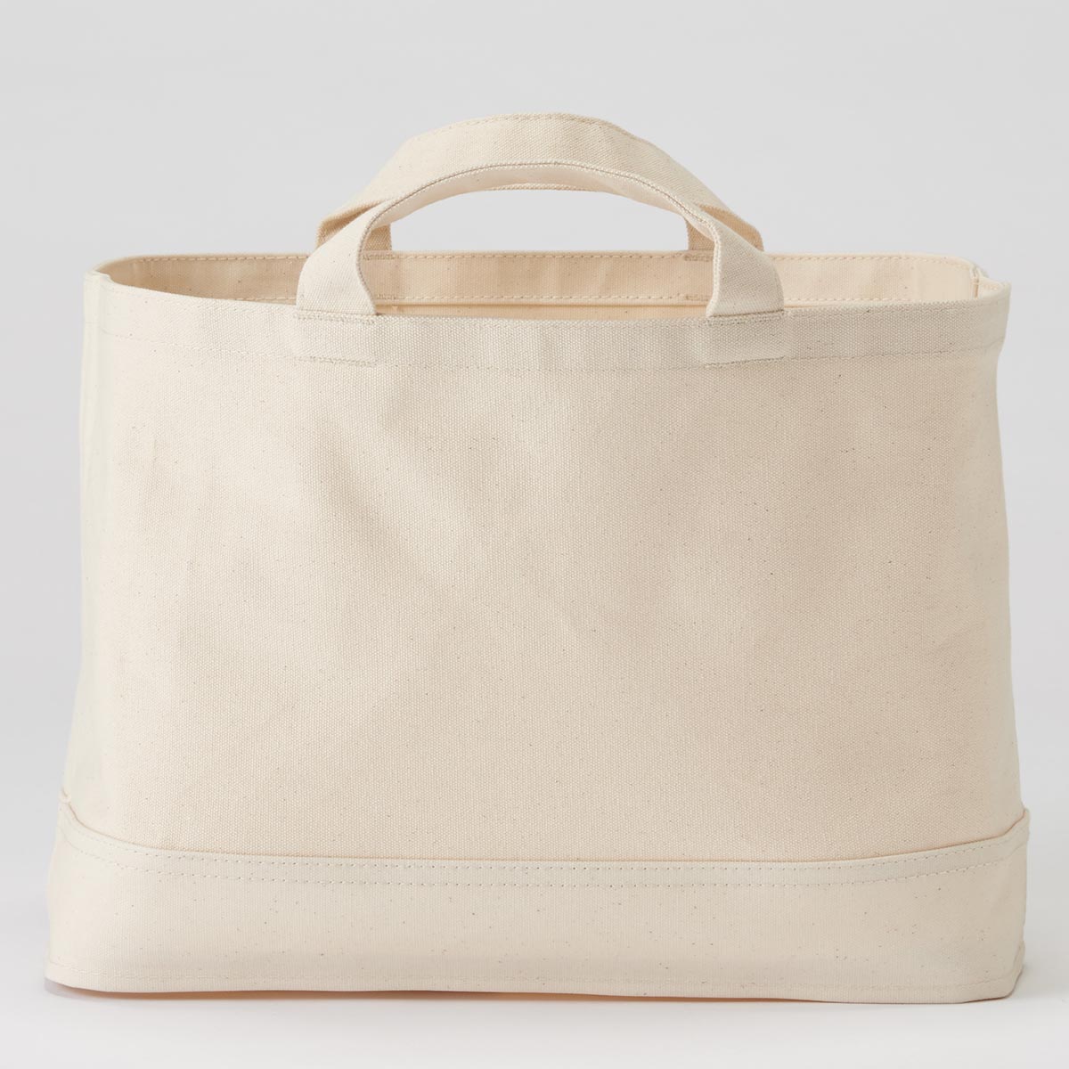 無印良品　持ち手付帆布　長方形バスケット　ソフトボックス　スリム　深 無印良品 公式】持ち手付帆布長方形バスケット・スリム・大 約幅37