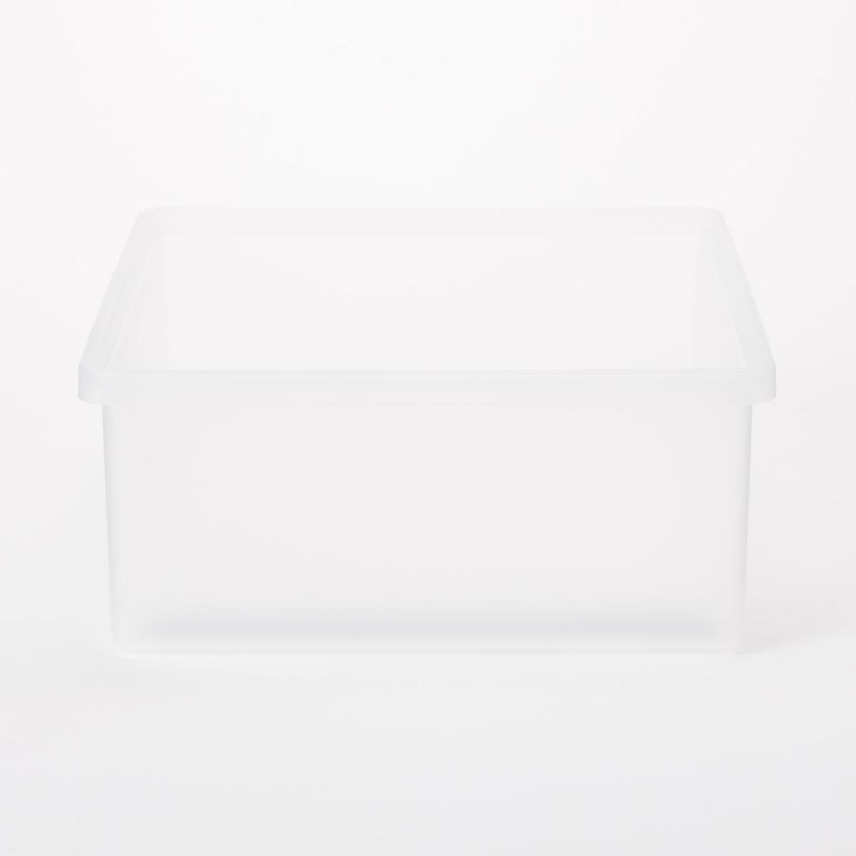 楽天市場 無印良品 公式 ポリプロピレン収納ボックス ワイド 中 幅５０ ５ 奥行３７ 高さ１６ｃｍ 無印良品