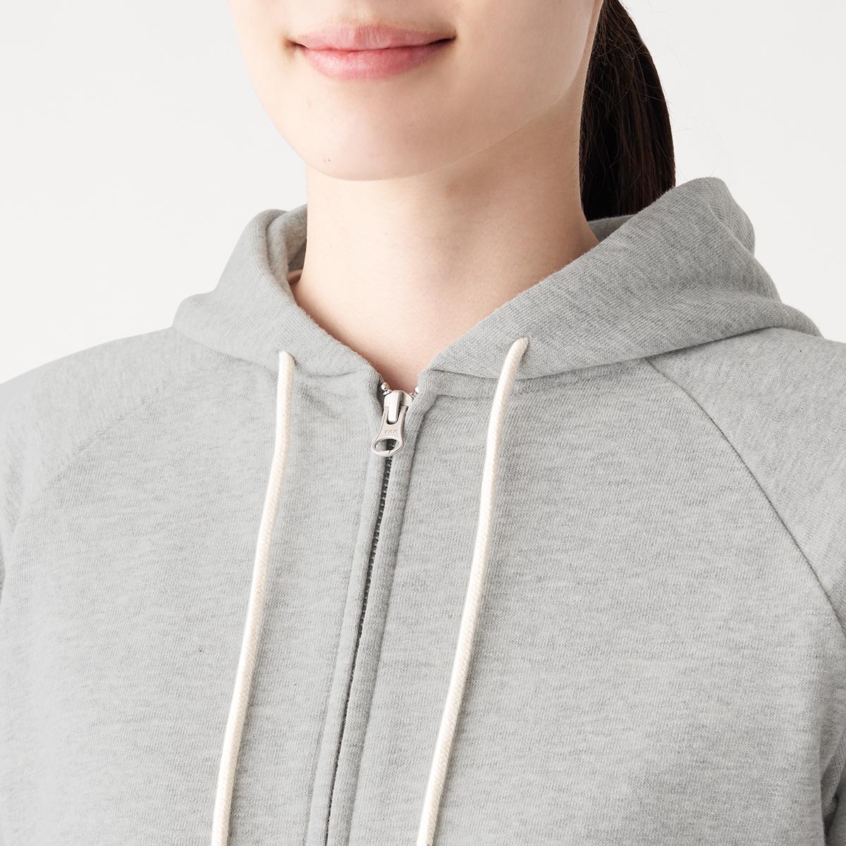 楽天市場 無印良品公式 ムラ糸裏毛ジップアップパーカー 婦人 無印良品