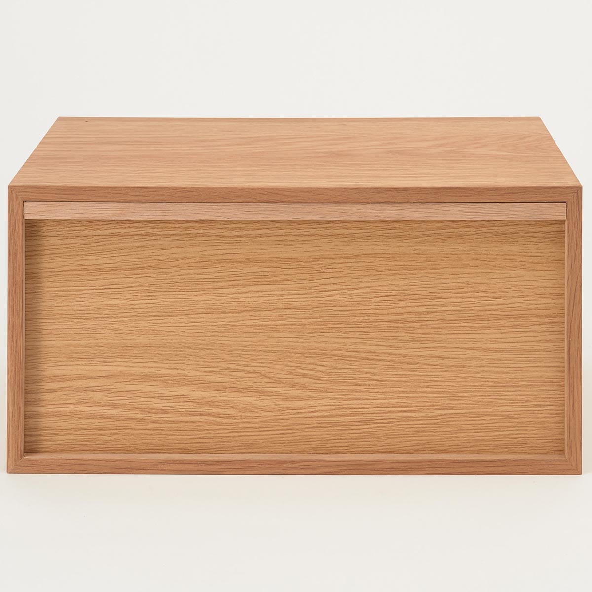 楽天市場 無印良品 公式 スタッキングチェスト ハーフ 引出し １段 オーク材幅３７ 奥行２８ 高さ１８ ５ｃｍ 無印良品