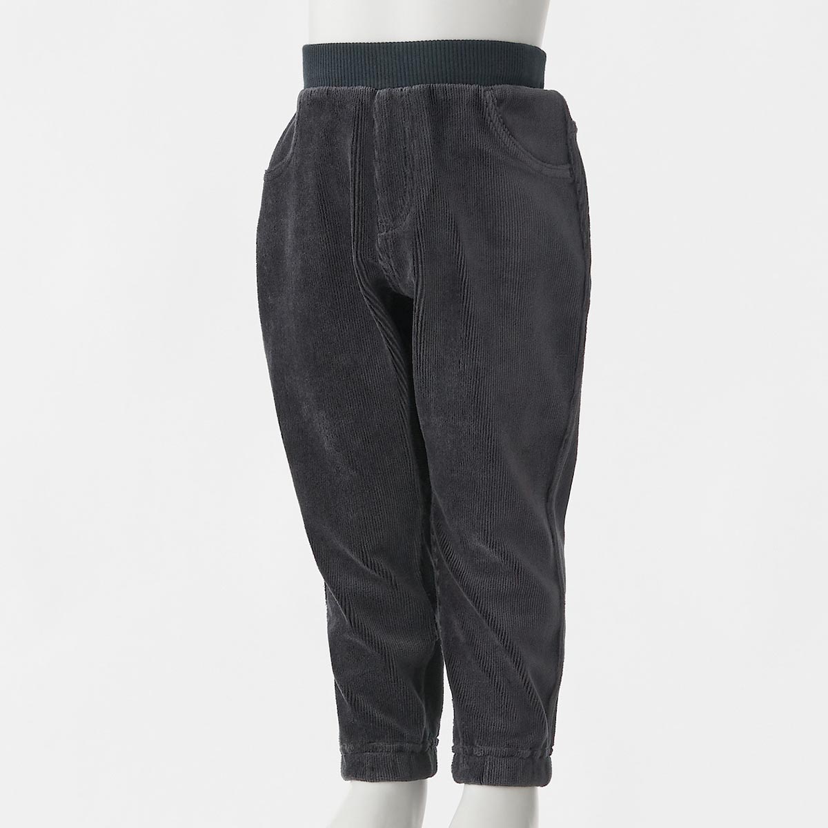 楽天市場 無印良品 公式 らくらく動けるコーデュロイテーパードパンツ ベビー 無印良品