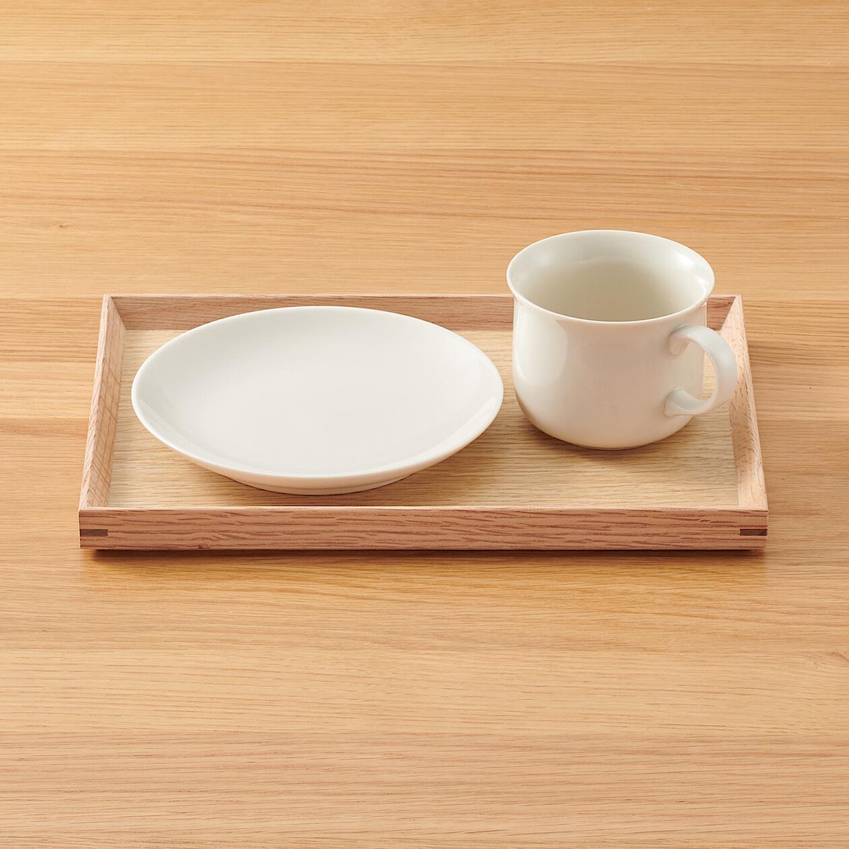 無印良品 公式】木製 角型トレー 約幅27×奥行19×高さ2cm