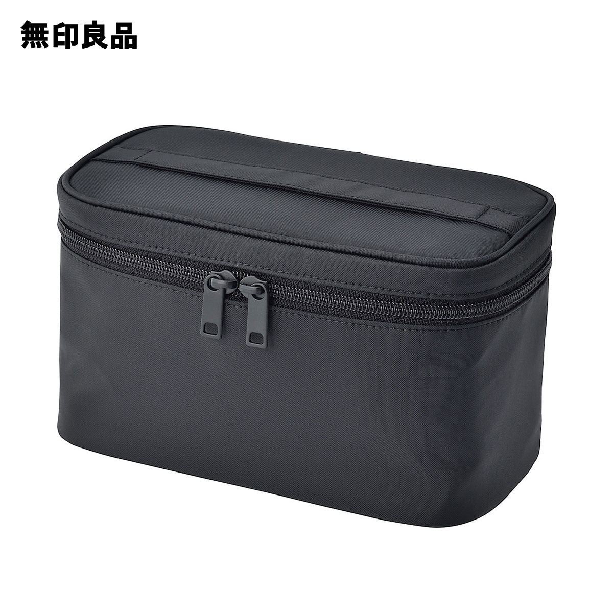 防滴 ポーチ 黒 ナイロン 内側ビニール