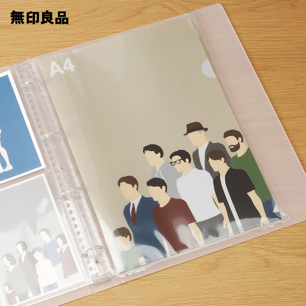 楽天市場】【無印良品 公式】【A4ワイド用】ポケットが選べる