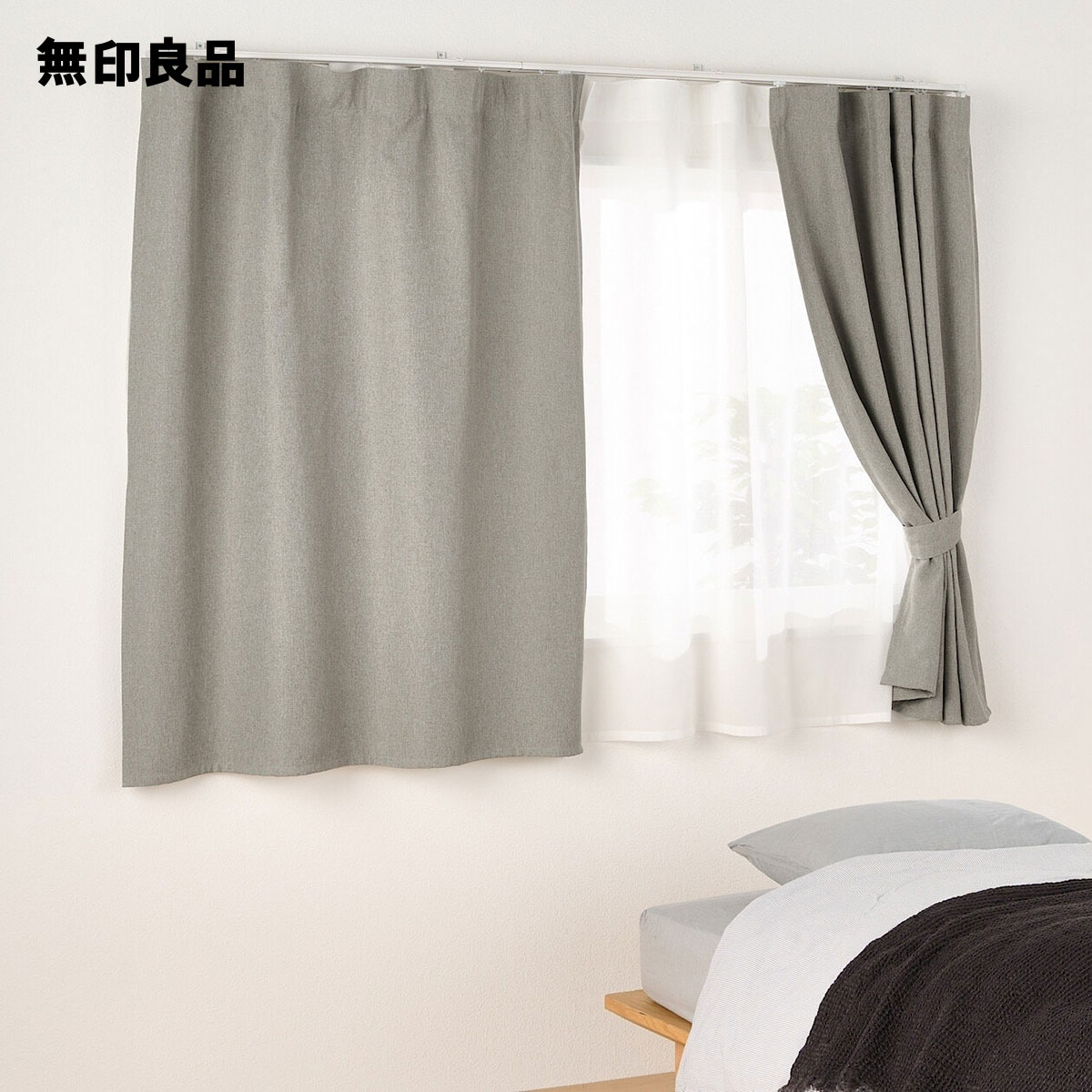 楽天市場】熱を通しにくく透けにくいレースノンプリーツカーテン・幅