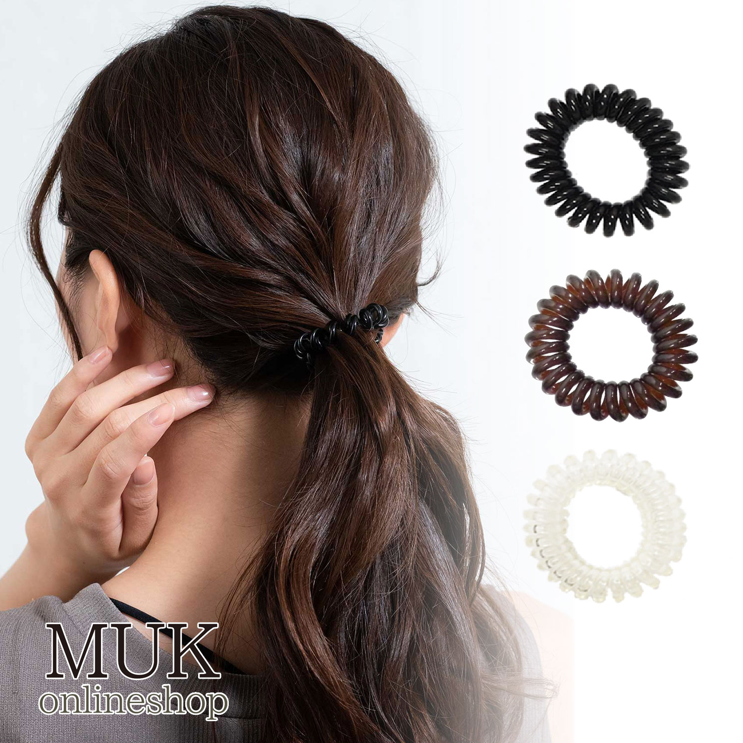 楽天市場】【メール便送料無料】（37）ヘアゴム 5個セット HG-11