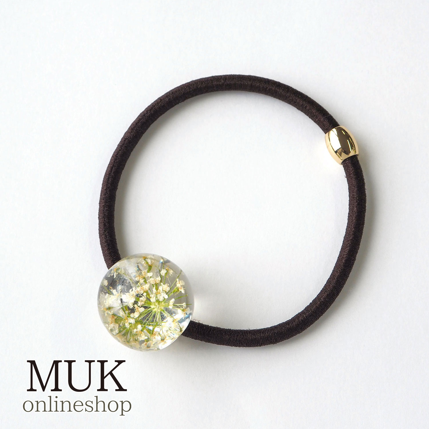 楽天市場】【1870円以上ゆうパケット送料無料】ヘアゴム/大きめ レジン