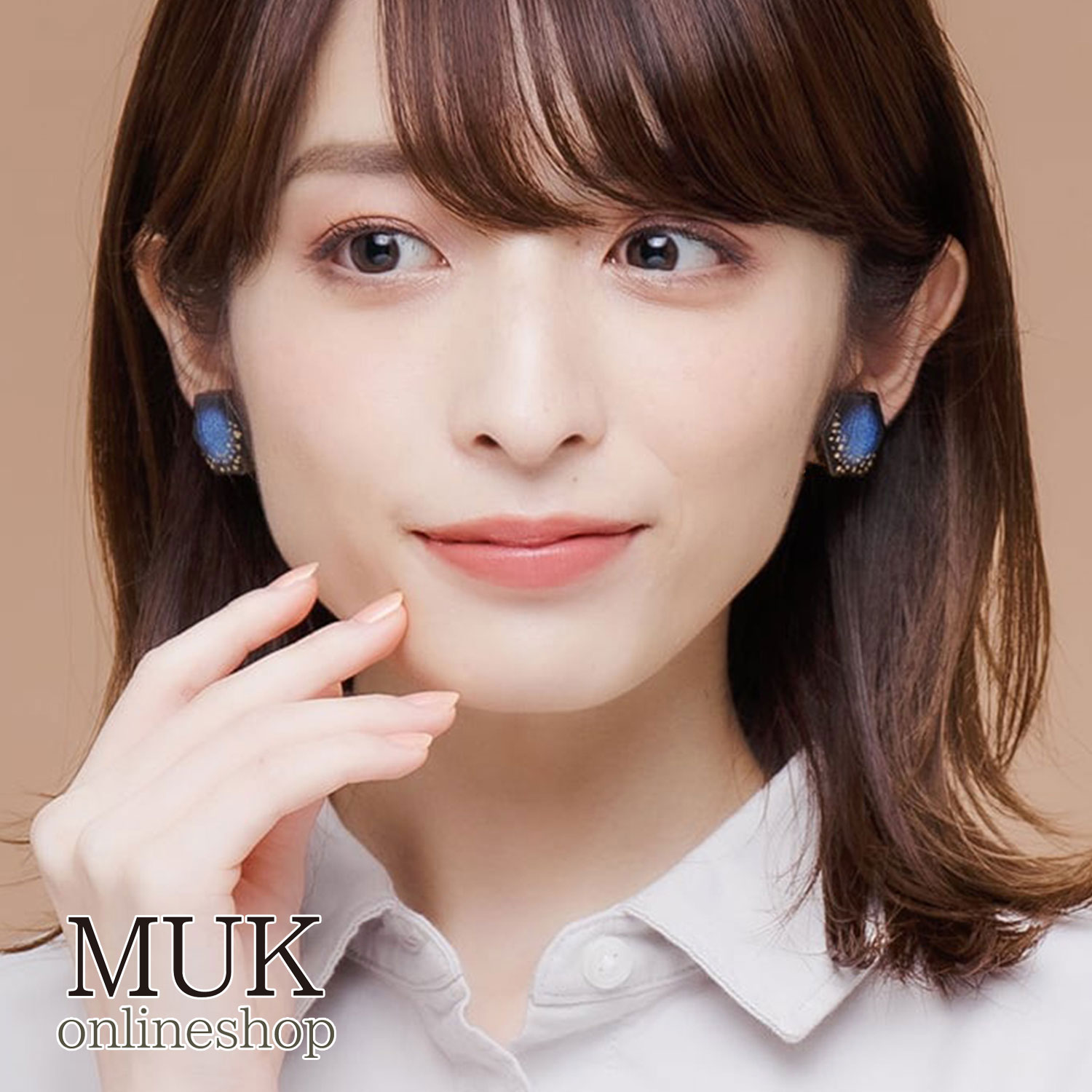 16 ハンドメイドピアス　みことまいさま専用追加 楽天市場】ピアス ゴールド 箔 陶器 美濃焼 美濃焼陶器 六角形 星屑 藍