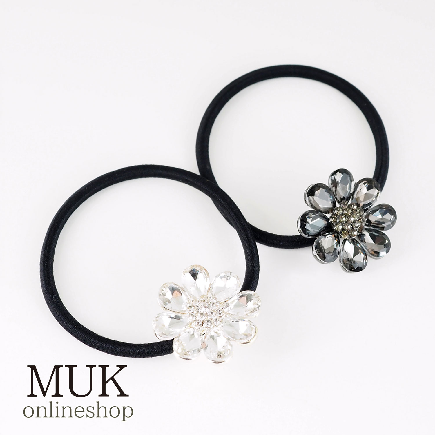 楽天市場】ヘアゴム ポニー ヘアポニー ドライフラワー クリア