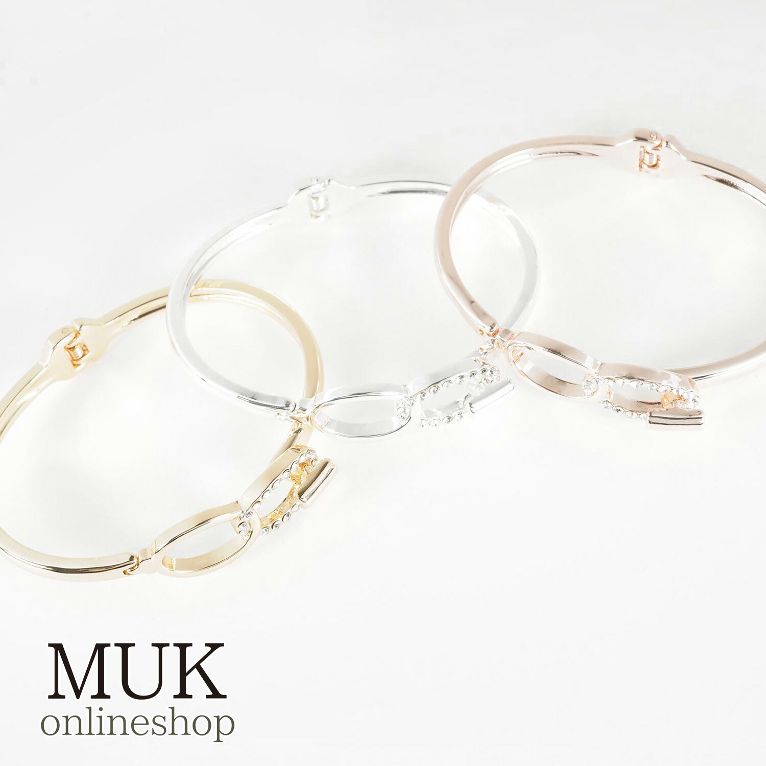 楽天市場】ブレスレット ブレス バングル クリックバングル