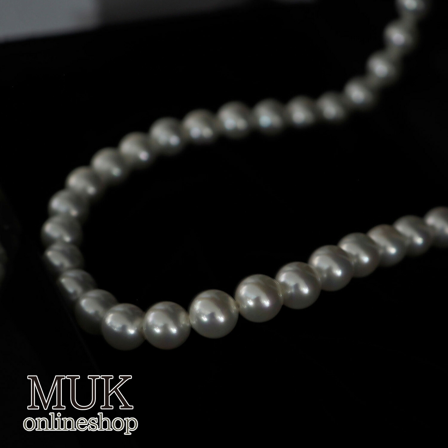 ネックレス 磨き貝パール パール 日本製 8mm 50cm 金属アレルギー ニッケルフリー 【JUNO PREMIUM】 シンプル ホワイト 白 マグネット マグネットクラスプ 簡単 つけ外し