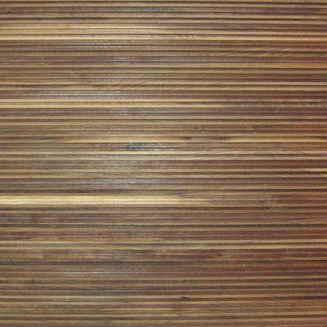 ウッドブリックウォールパネル ストライプデザイン Lサイズ(894×894×22ミリ) 1枚入