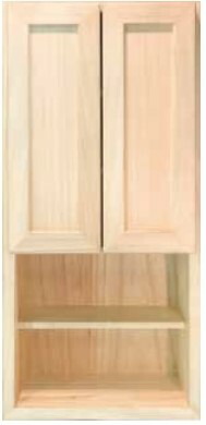 楽天市場】桐 無垢 壁収納 ガラスタイプ オイル塗装(クリア色) 高さ810