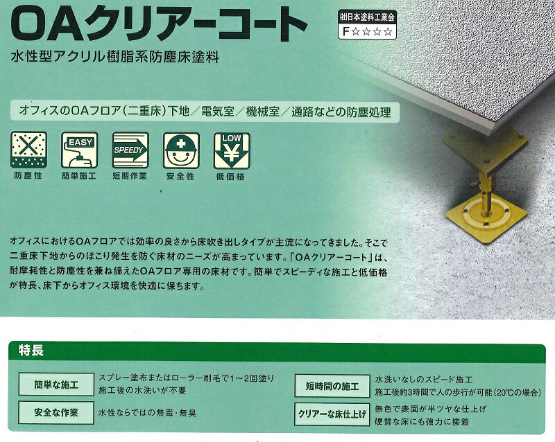 楽天市場 送料無料 Abc商会oaクリアーコート 18kg ペイントライフ楽天市場店