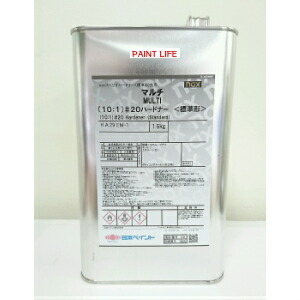 【送料無料】日本ペイントnax マルチ(10：1)＃20ハードナー　標準形1.6kg｜ペイントライフ店