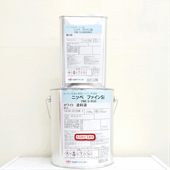 楽天市場】【送料無料】日本ペイントニッペジンキー8000ファインHB 