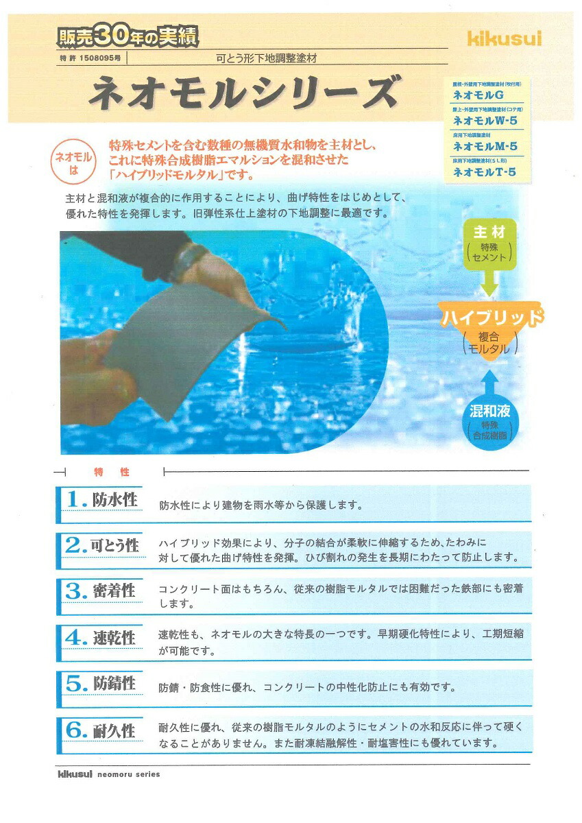 楽天市場】【送料無料】菊水化学工業水系バリアエポ 16kgセット
