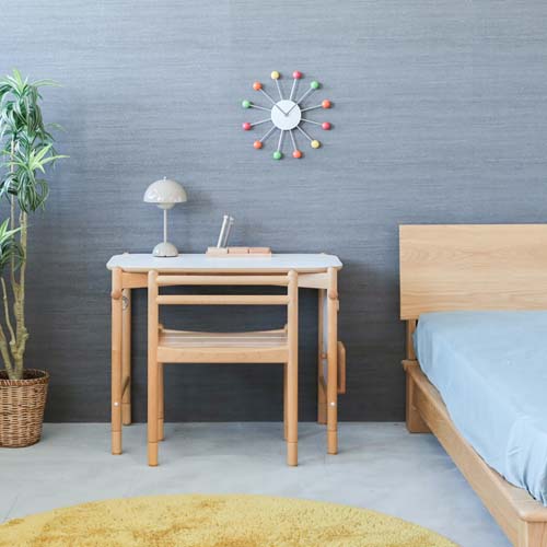 旭川家具 cosine コサイン coitti コイッティ デスク 国産家具 無垢 こども家具 メープル｜ＭＵＫＵ工房（家具＆クラフト） 62,920円