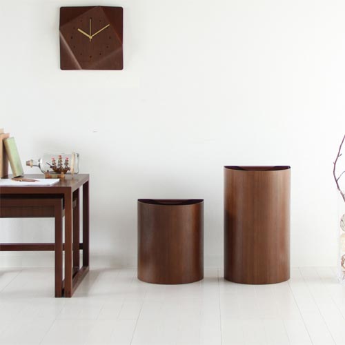 旭川調度品 cosine コサイン fioretto フィオレット 砂ぼこりボックス席 国産手工芸品 木製 紙くずかご ウォール中毒者