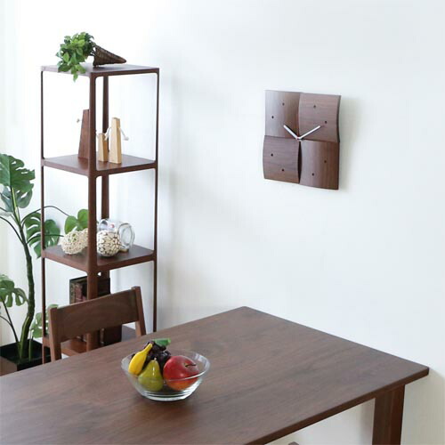 旭川調度品 cosine コサイン 掛時計R 国産手工芸品 木製 掛時計 北海道ナラ メープル ウォール中毒者 北海道タモ