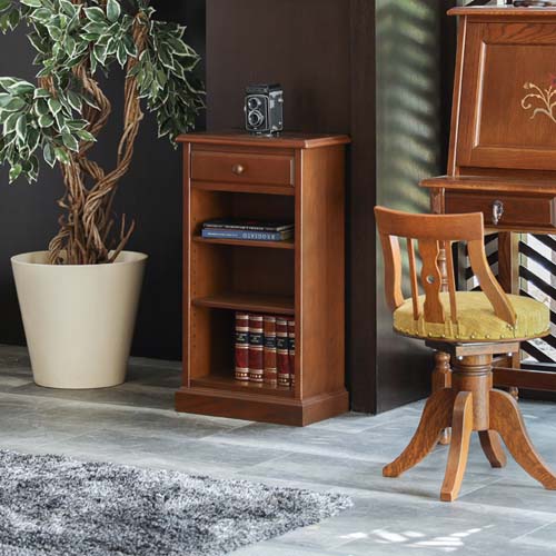 各地の名工房 COUNTRY HOUSE カントリーハウス CPB1 スリムオープンキャビネット 国産家具 無垢 リビングボード オーク|MUKU工房(家具&クラフト)