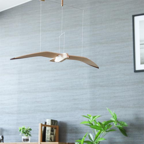 楽天市場】クレフト社・かもめ（小）モビール : おもちゃの国 オズ