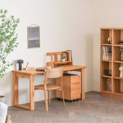 飛騨調度品 hida 飛騨産業 soffio ソフィオ 事務机 両枠脚 国産調度品 醇乎たる 事務机 赤いことオーク材