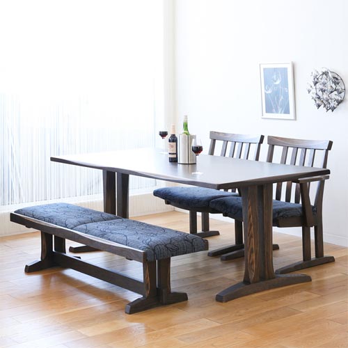 飛騨家具 ibata interior イバタインテリア 木楽 ベンチ 国産家具 無垢 ベンチ｜ＭＵＫＵ工房（家具＆クラフト）