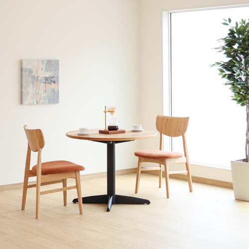飛騨調度品 ibata interior イバタインテリア リッツ 側面女性議長 張座 国産調度品 純一無雑 夕ご飯女性議長 アームレスチェア 赤いことオーク材 布切れ 組みあわせるなめし革