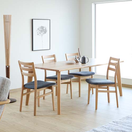 飛騨調度品 ibata イバタインテリア with-light ウィズともし火 女性議長 No.330 国産調度品 純乎たる アームレスチェア オーク材 ウォール中毒者 布切れ 練りあわせるなめし革