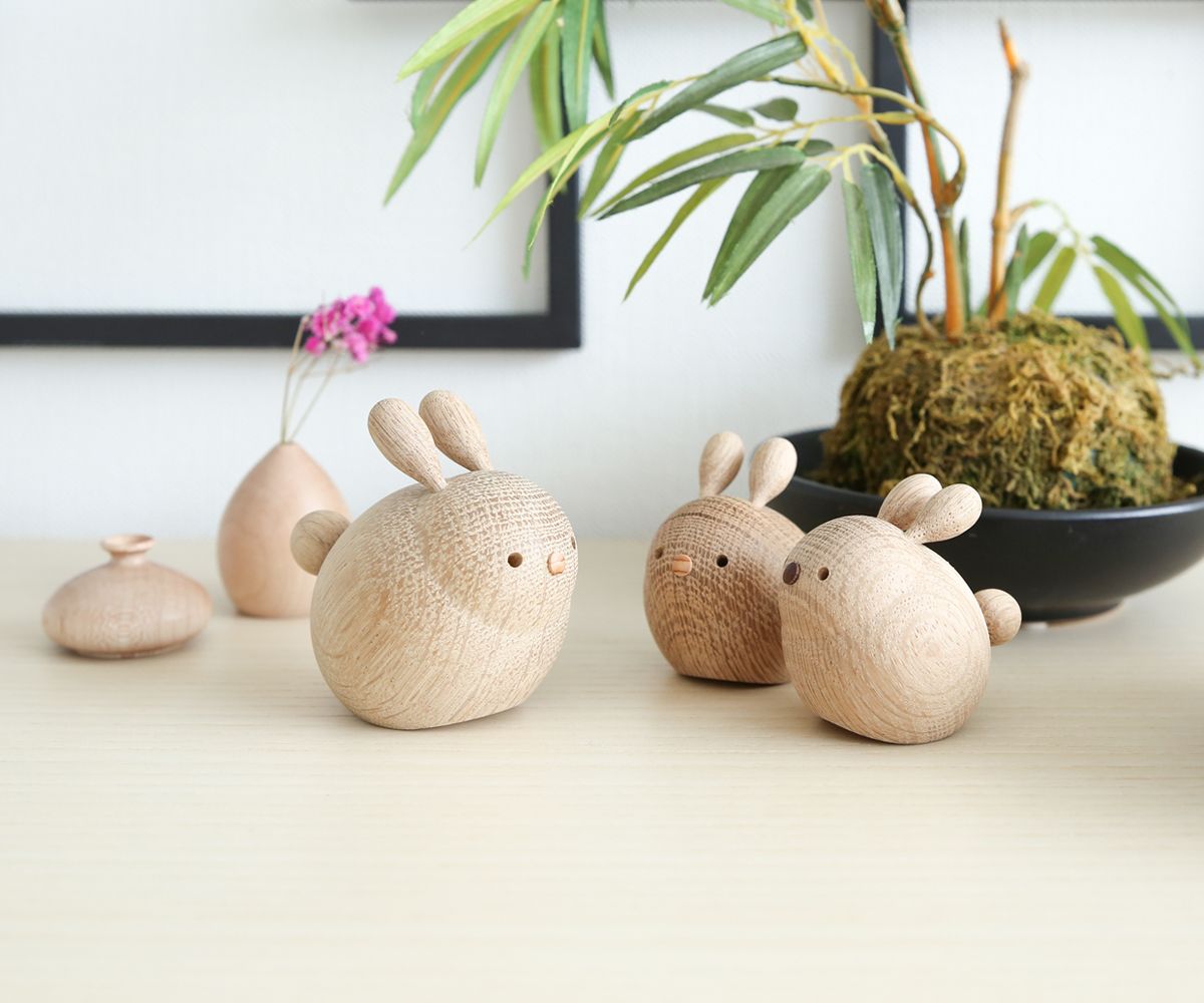楽天市場 旭川クラフト K Wood ケイ ウッド ゆらゆらうさぎ ｍｕｋｕ工房 家具 クラフト