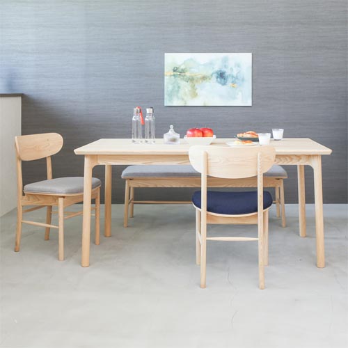 旭川調度品 樹細工所 Hygge ヒュッゲ 夕ご飯女性議長 国産調度品 純一無雑 夕ご飯女性議長 布切れ