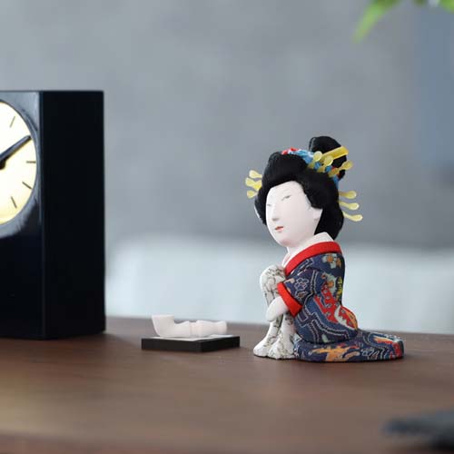 江戸木目込人形 koikko 幸一光 aromaya アロマ屋 花魁 伝統工芸品 アロマ|MUKU工房(家具&クラフト)