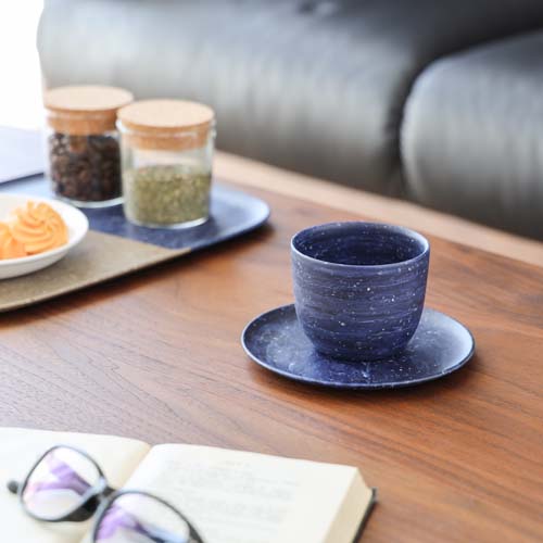 旭川手工芸品 sasaki ササキ芸術 supernova 百貨店ノヴァ 紅茶優勝杯\u0026平円盤 国産手工芸品 水呑み