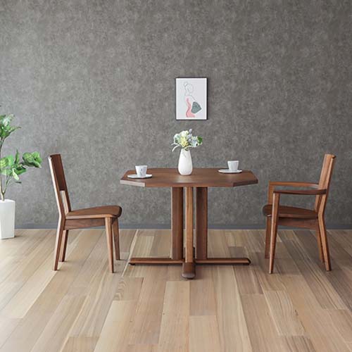 飛騨調度品 shirakawa シラカワ NEO ネオ時刻表 うつり変わり八角形 1本脚 国産調度品 純乎たる 晩ご飯時刻表 赤いことオーク材 ウォール中毒者 メープル  桜んぼう
