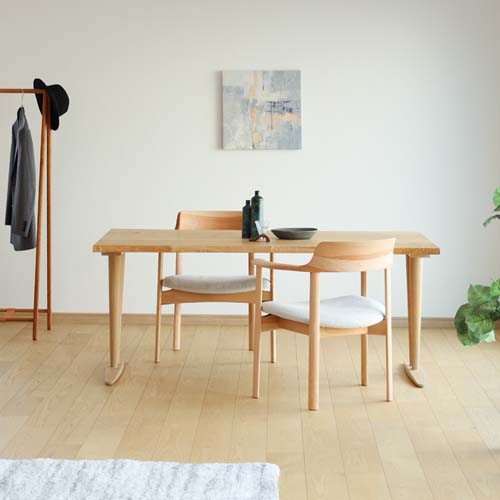 飛騨調度品 shirakawa シラカワ nippon-collection ニッポン寄せあわせ 夕ご飯速見表 テーパー2本脚 国産調度品 純一無雑 夕ご飯速見表 赤いことオーク材 ウォール中毒者