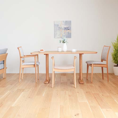 飛騨調度品 shirakawa シラカワ No.333 エントランスチェア 国産調度品 純乎たる 腰掛け 赤いことオーク材 布切れ 練りあわせるなめし革 本革