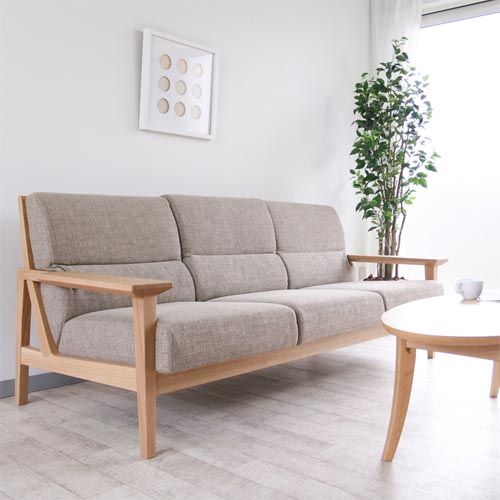 旭川調度品 WOW ワオ AKKORD アコルト 寝いす 国産調度品 純乎たる 寝いす オーク材 ウォール中毒者 布切れ