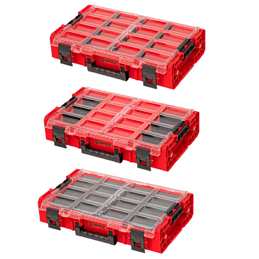 楽天市場】PATROL QBRICK ONE 2.0 ツールボックス 赤 Drawer