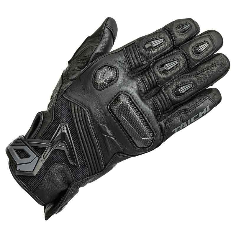 [HI] RSタイチ(RS バイク用 オールシーズン 革 タッチパネル対応 プロテクター内蔵 ラプター レザーグローブ RST441 BLACK L｜どしろショップ